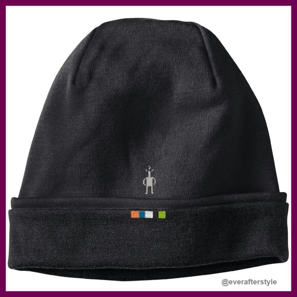 Thermal Merino Reversible Cuffed Beanie Classic Minimal  display picture 3